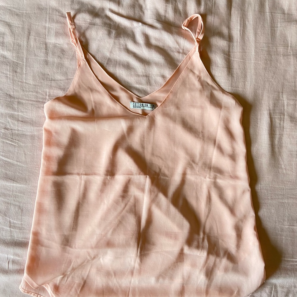 Cotton On Pink Flowy Tank